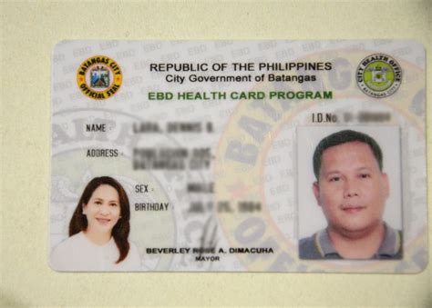 mam card batangas city registration